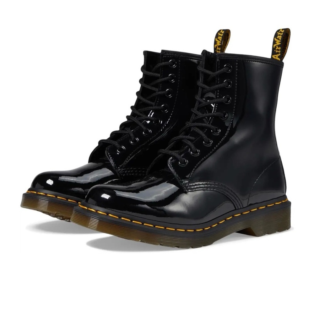 New Dr. Martens 1460 Patent Leather Lace Up Boots Women’s 6 Men’s 5
